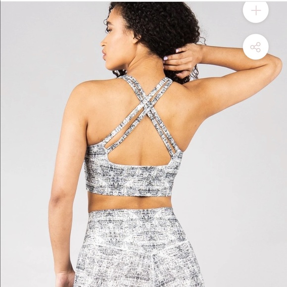 Buffbunny Rosa Bra in hustle print